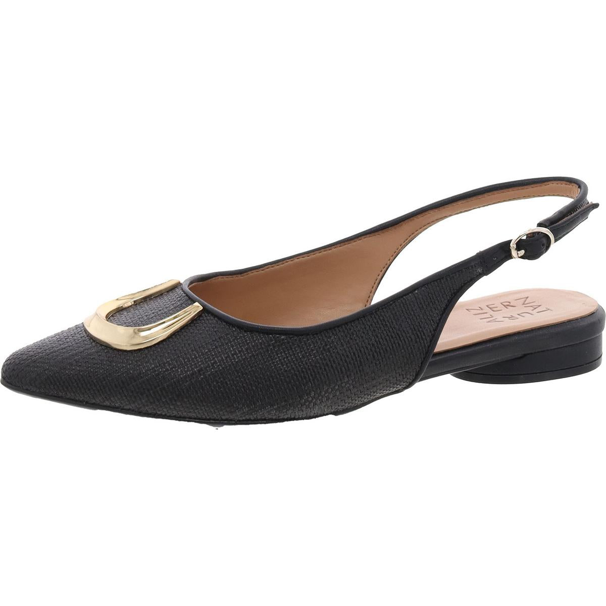 Bixby 2 Womens Woven Manmade Slingbacks