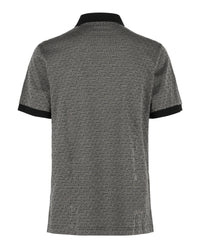 Brioni Mens Geometric Contrast-Trim Polo