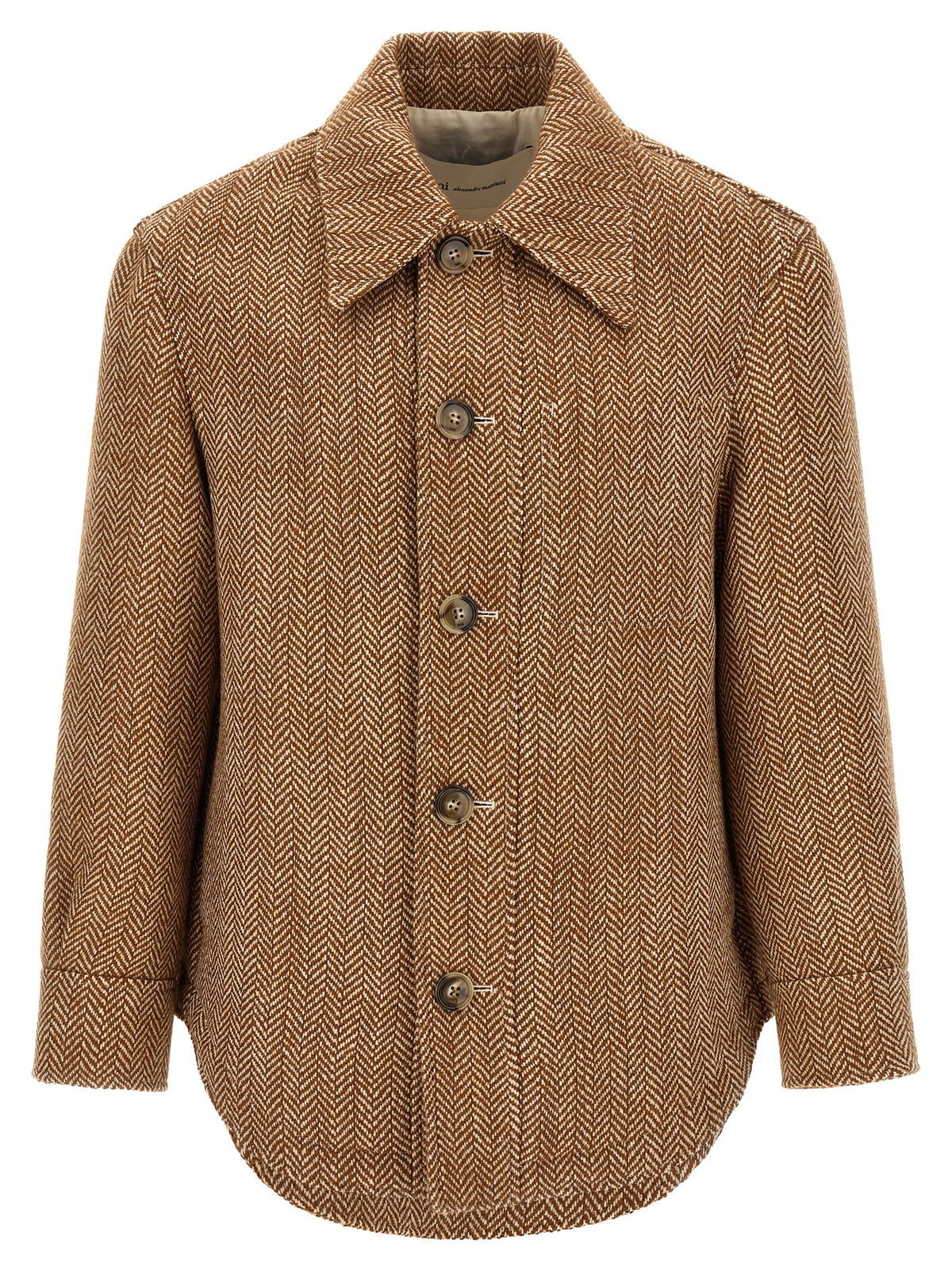AMI PARIS Ami Paris Women Chevron Wool Overshirt