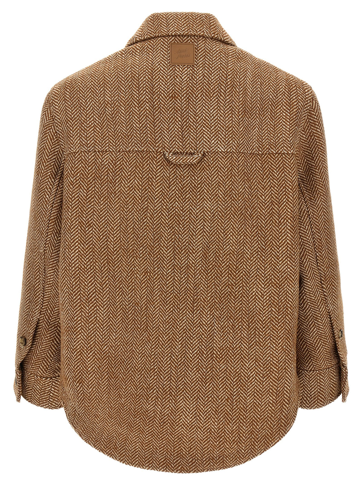 AMI PARIS Ami Paris Women Chevron Wool Overshirt
