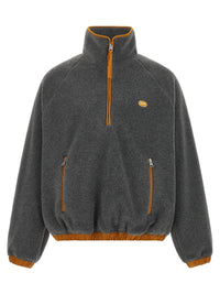Ami Paris Unisex Orange Grey Vareuse Sweatshirt
