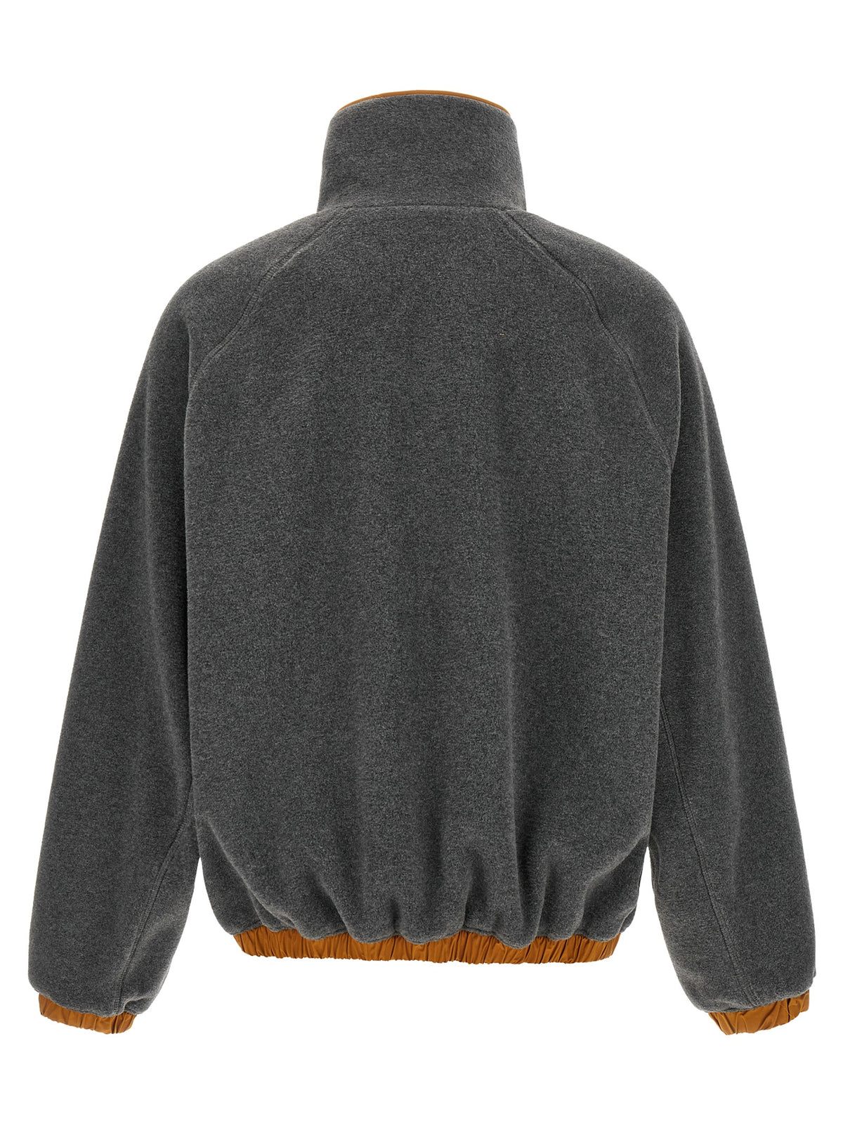 Ami Paris Unisex Orange Grey Vareuse Sweatshirt