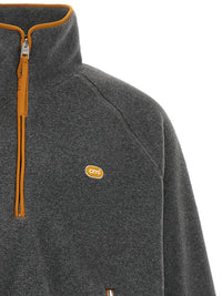 Ami Paris Unisex Orange Grey Vareuse Sweatshirt