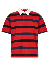 PRADA Prada Men Striped Polo Shirt