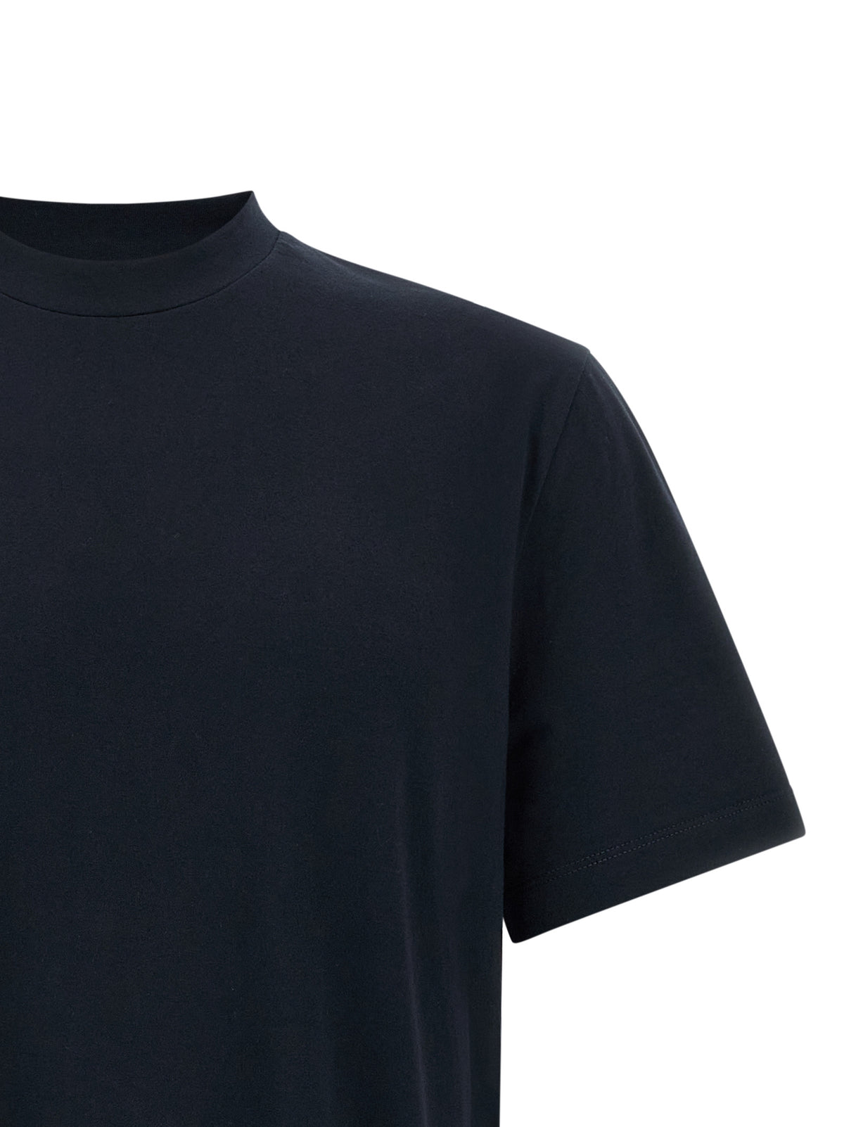Brioni Men Logo Embroidery T-Shirt