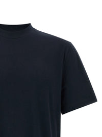 Brioni Men Logo Embroidery T-Shirt