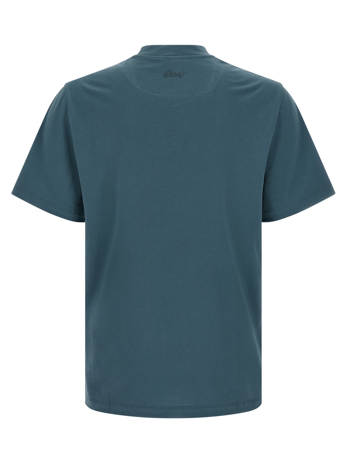 BRIONI Brioni Men Logo Embroidery T-Shirt