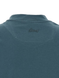BRIONI Brioni Men Logo Embroidery T-Shirt