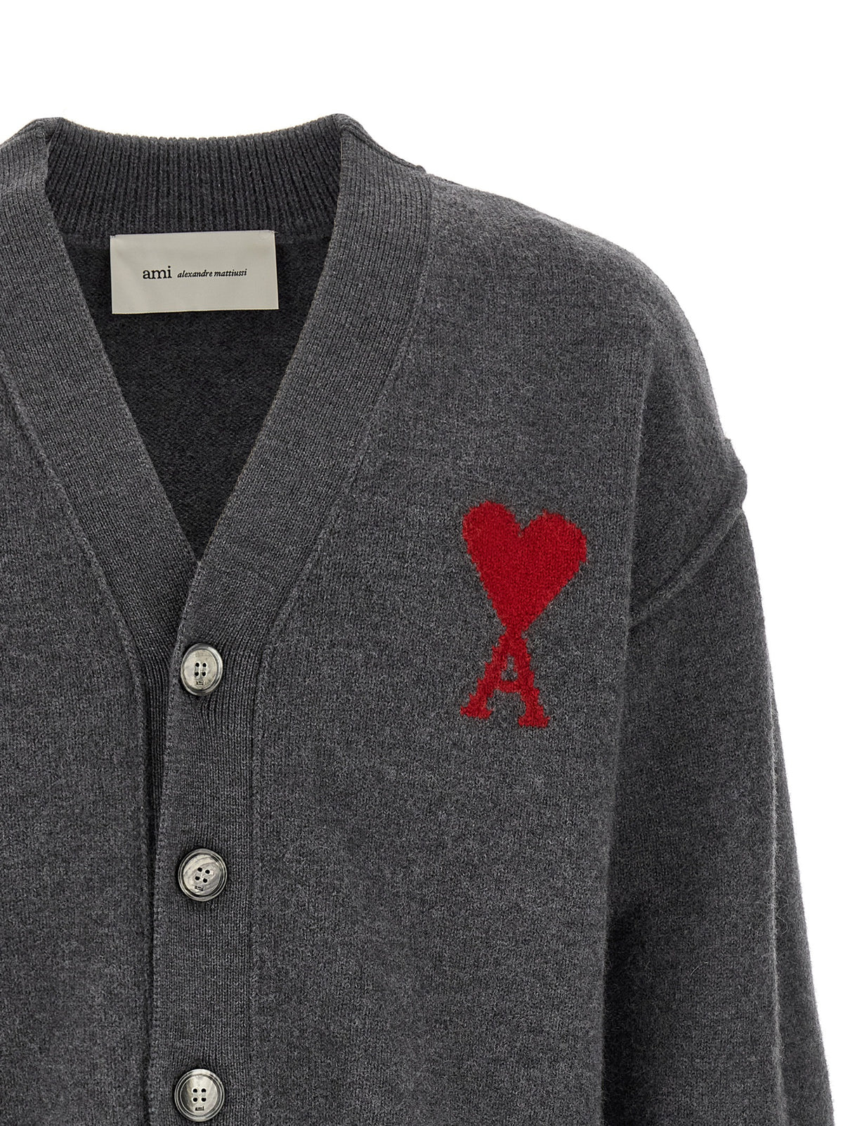 Ami Paris Men 'Ami De Coeur' Cardigan