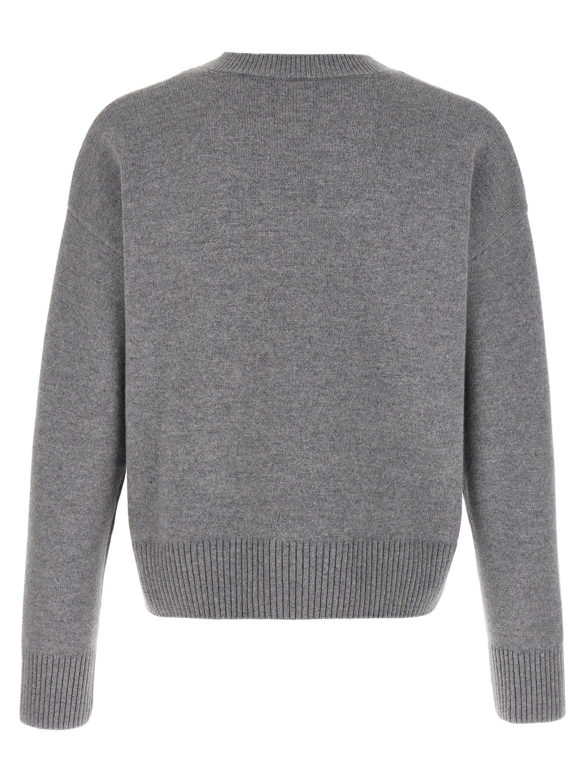 Ami Paris Men Puff Logo Patch Sweater