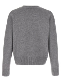 Ami Paris Men Puff Logo Patch Sweater