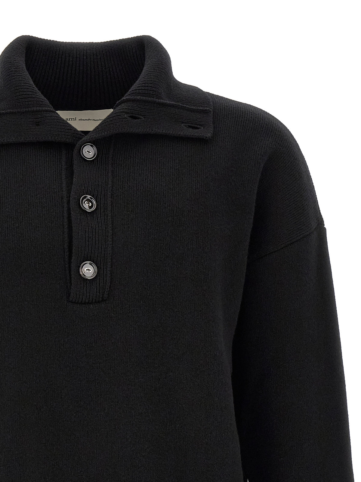 Ami Paris Men 'Ami De Cœur' Patch Sweater
