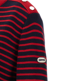 Ami Paris Women 'Marinière' Sweater
