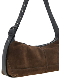Ami Paris Women Small Brown 'Etienne' Crossbody Bag