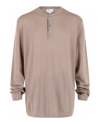 Brioni Mens Cashmere Henley Sweater