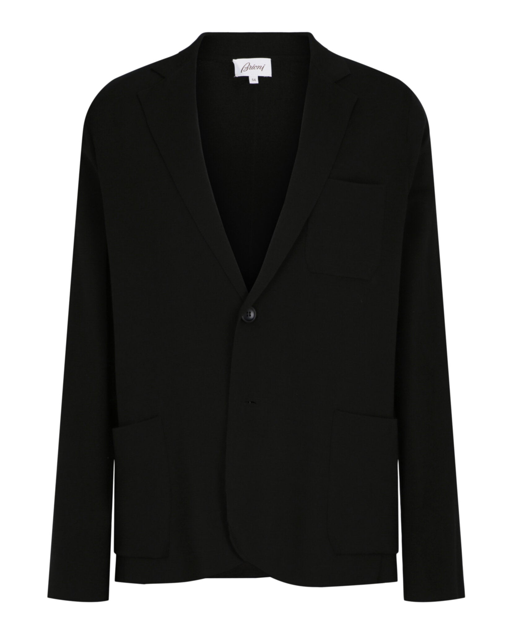 Brioni Mens Knit Single-Breasted Blazer