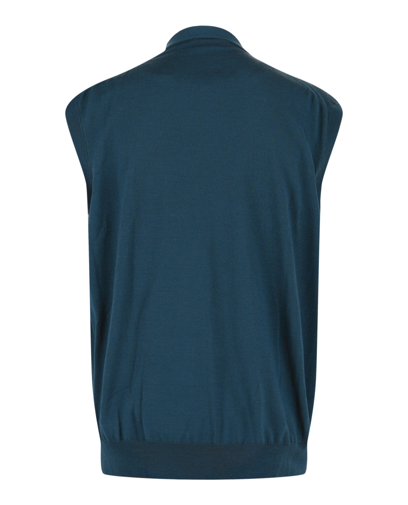 Brioni Mens Wool Button Front Vest