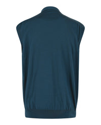Brioni Mens Wool Button Front Vest