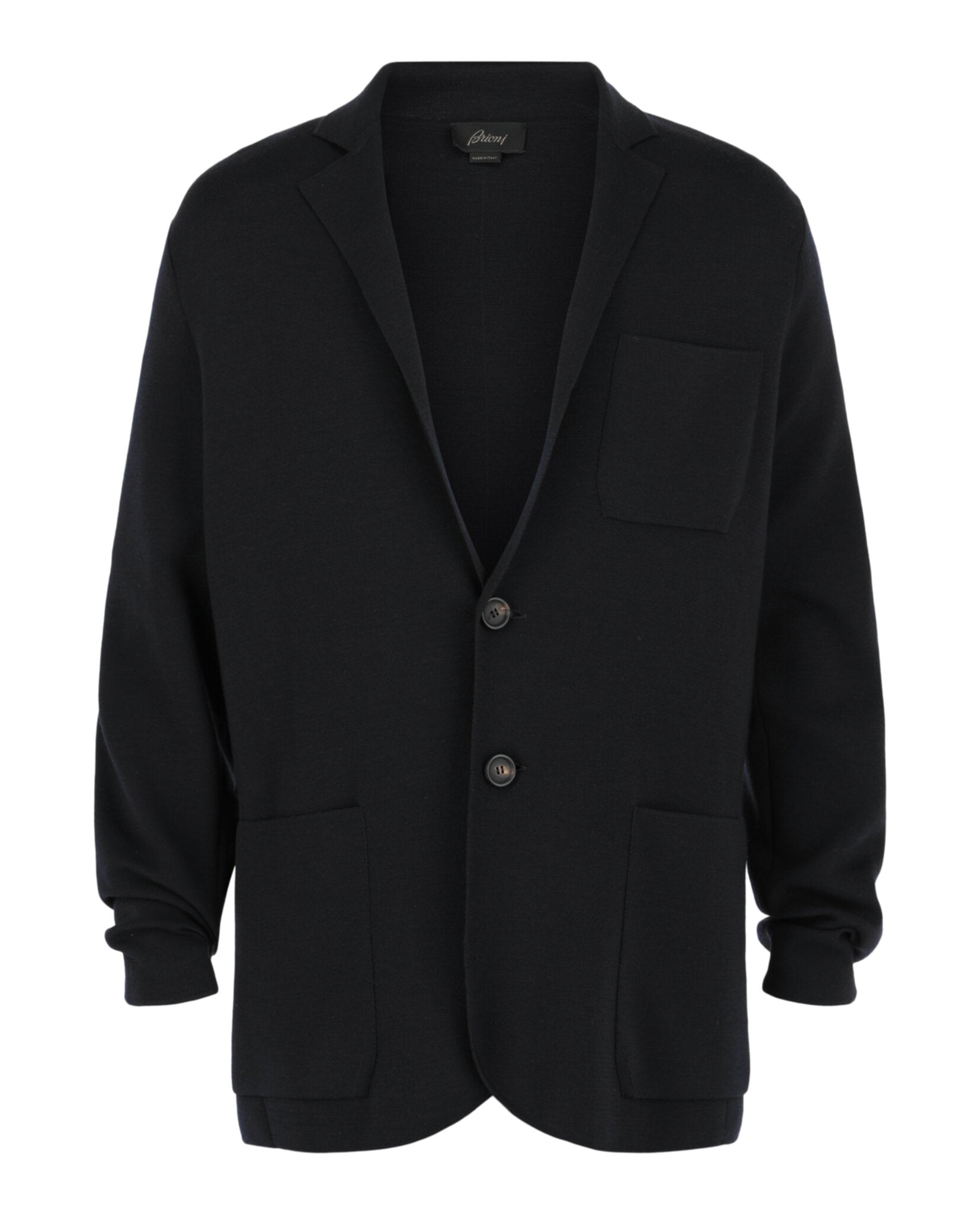Brioni Mens Single-Breasted Jersey Blazer