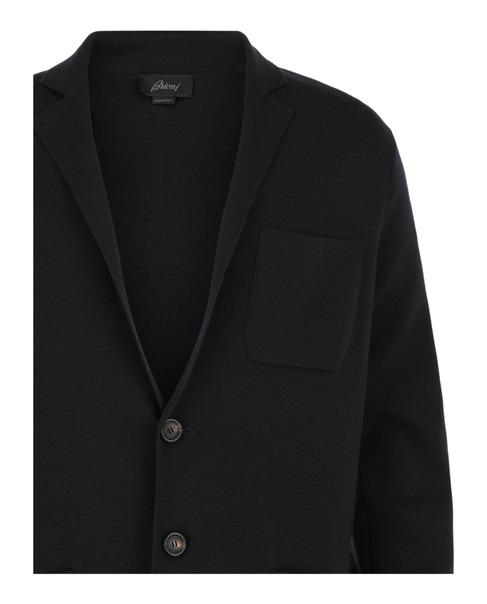 Brioni Mens Single-Breasted Jersey Blazer