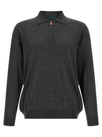 KITON Kiton Men Wool Polo Shirt 14 Microns