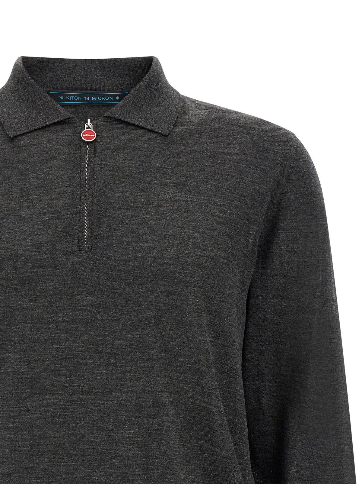 KITON Kiton Men Wool Polo Shirt 14 Microns