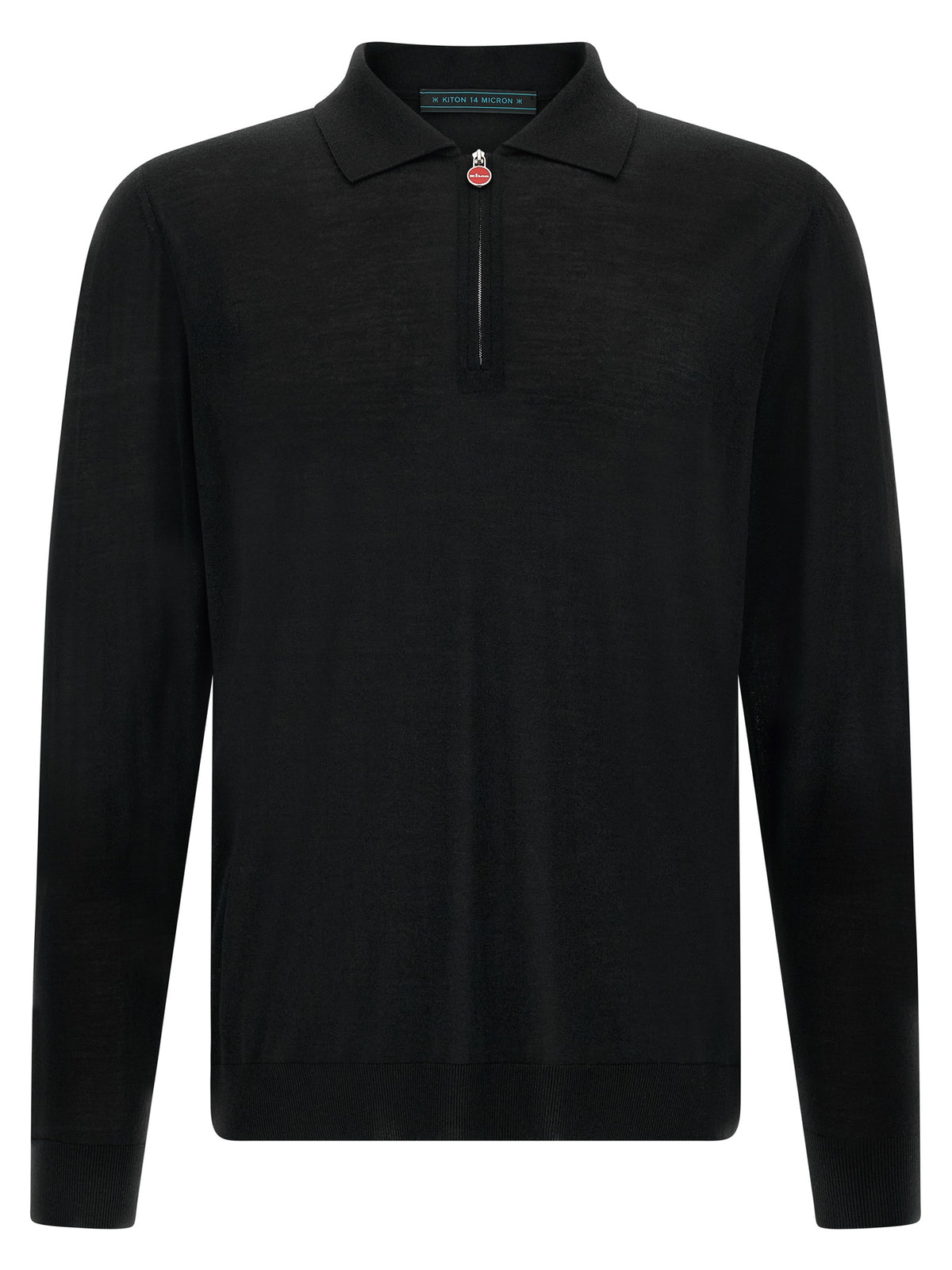 Kiton Men Wool Polo Shirt 14 Microns