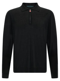 Kiton Men Wool Polo Shirt 14 Microns