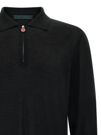 Kiton Men Wool Polo Shirt 14 Microns