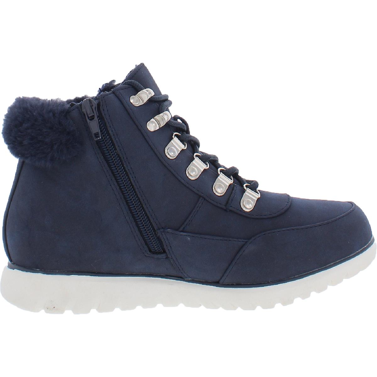 Wanona Womens Faux Suede Bootie Ankle Boots