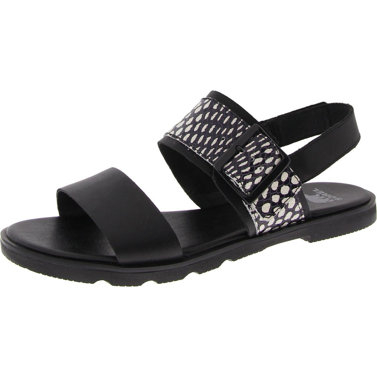 Ella III Slingback Womens Open Toe Strappy Slingback Sandals