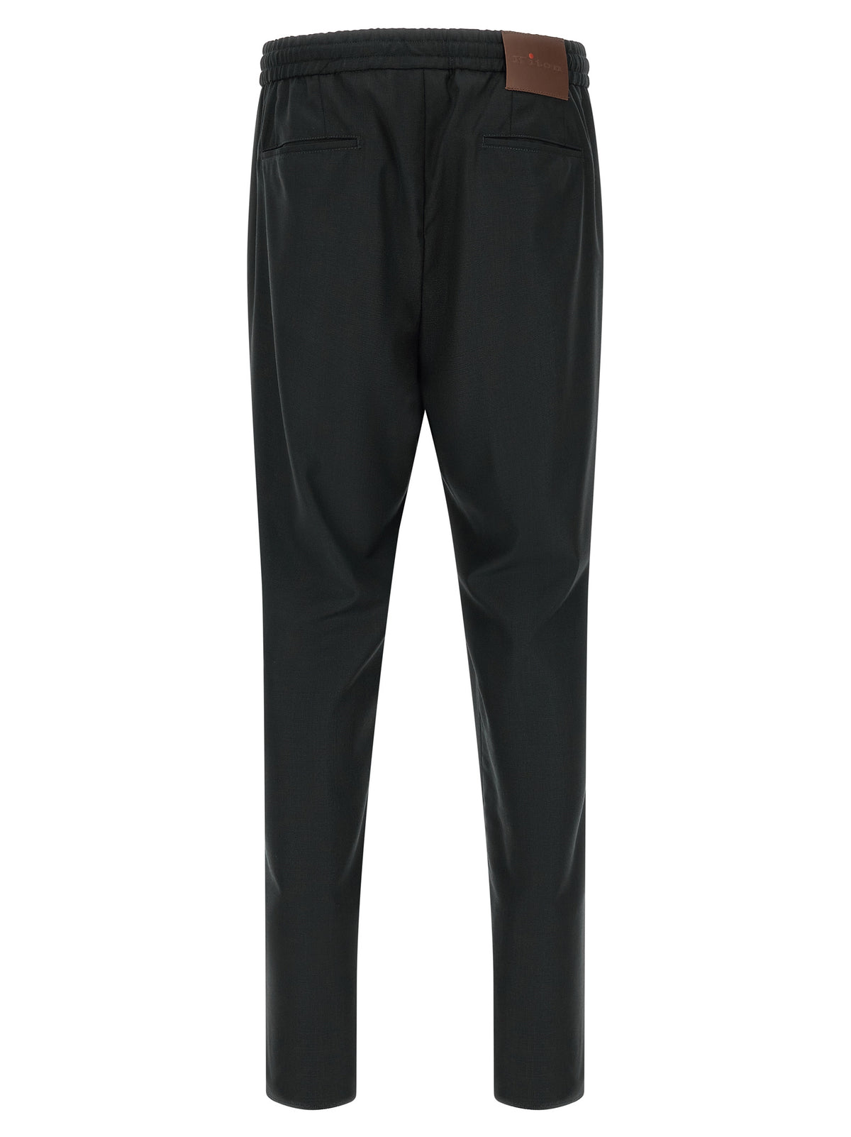KITON Kiton Men Red Button Pants
