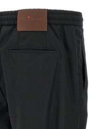 KITON Kiton Men Red Button Pants