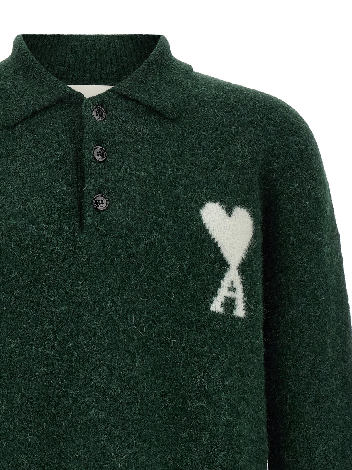 Ami Paris Men 'Ami De Coeur' Polo Shirt