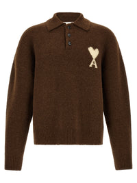 AMI PARIS Ami Paris Men 'Ami De Coeur' Polo Shirt