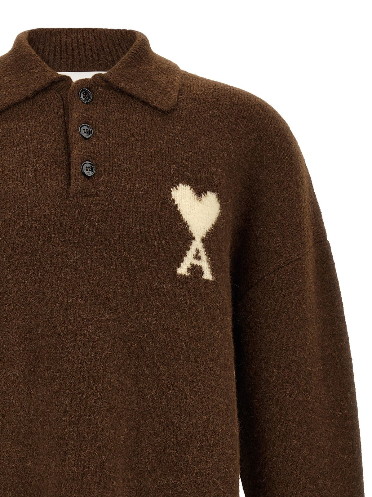 AMI PARIS Ami Paris Men 'Ami De Coeur' Polo Shirt
