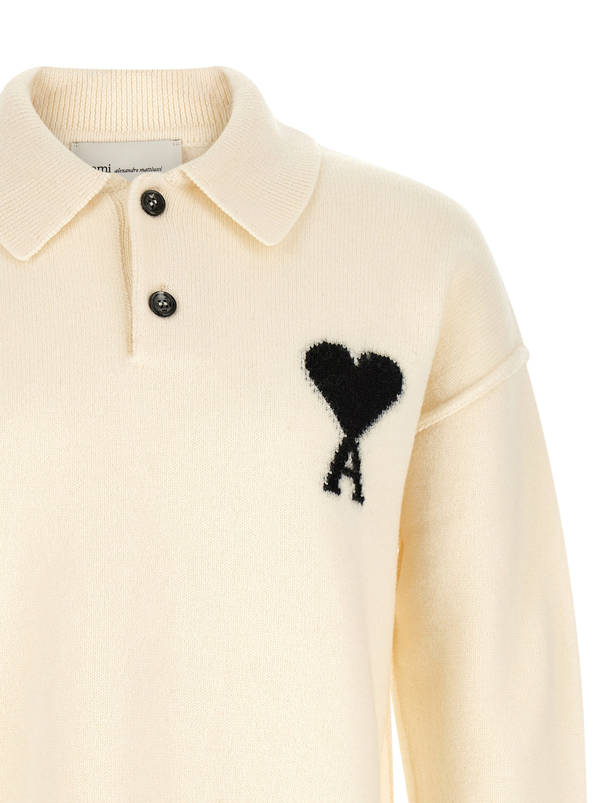 AMI PARIS Ami Paris Men 'Ami De Coeur' Polo Shirt