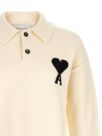 AMI PARIS Ami Paris Men 'Ami De Coeur' Polo Shirt