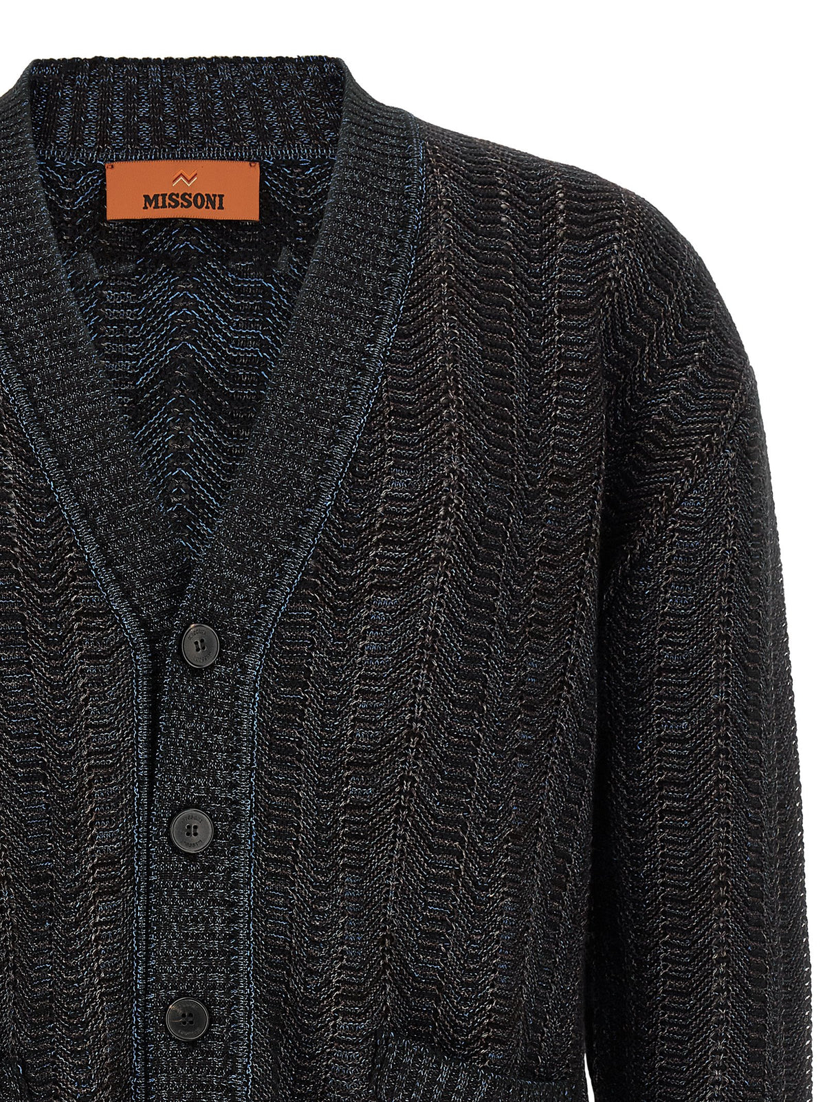 MISSONI Missoni Men Greek Pattern Cardigan