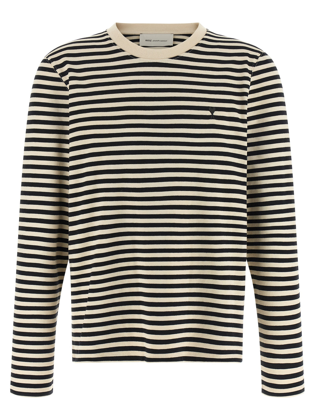 AMI PARIS Ami Paris Women 'Ami De Coeur' Marinière T-Shirt