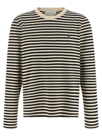 AMI PARIS Ami Paris Women 'Ami De Coeur' Marinière T-Shirt