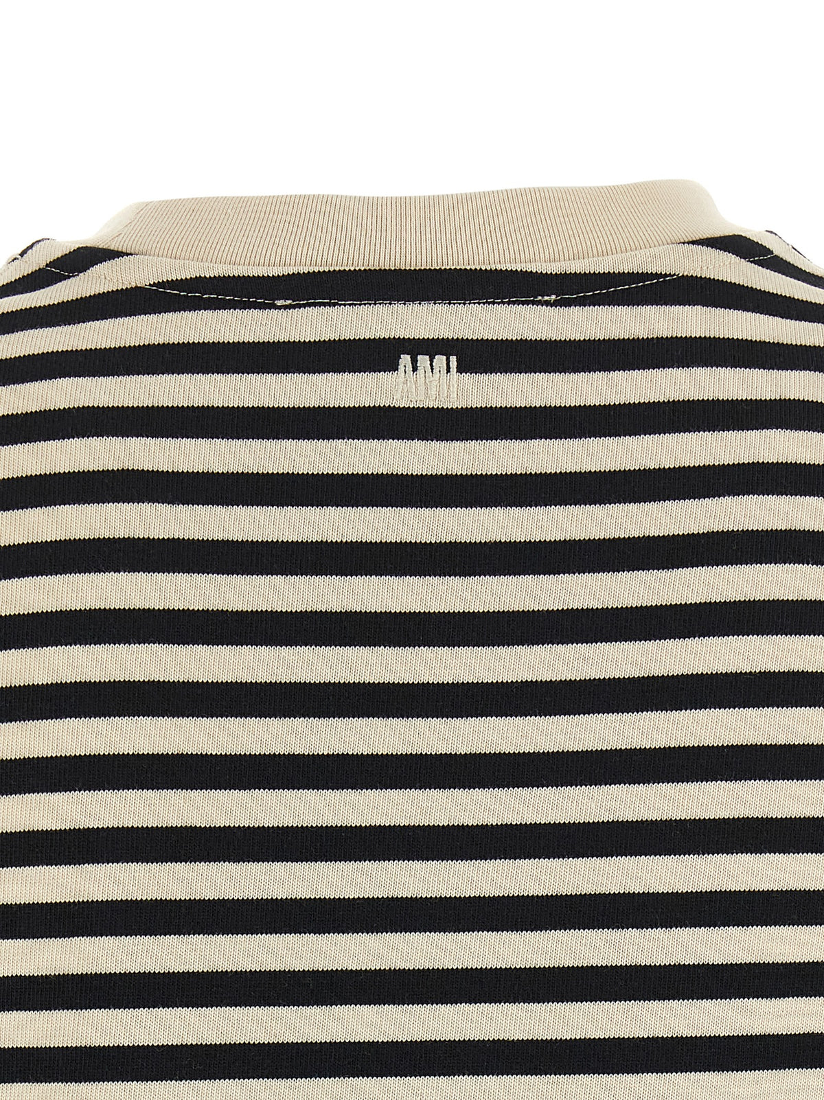 AMI PARIS Ami Paris Women 'Ami De Coeur' Marinière T-Shirt