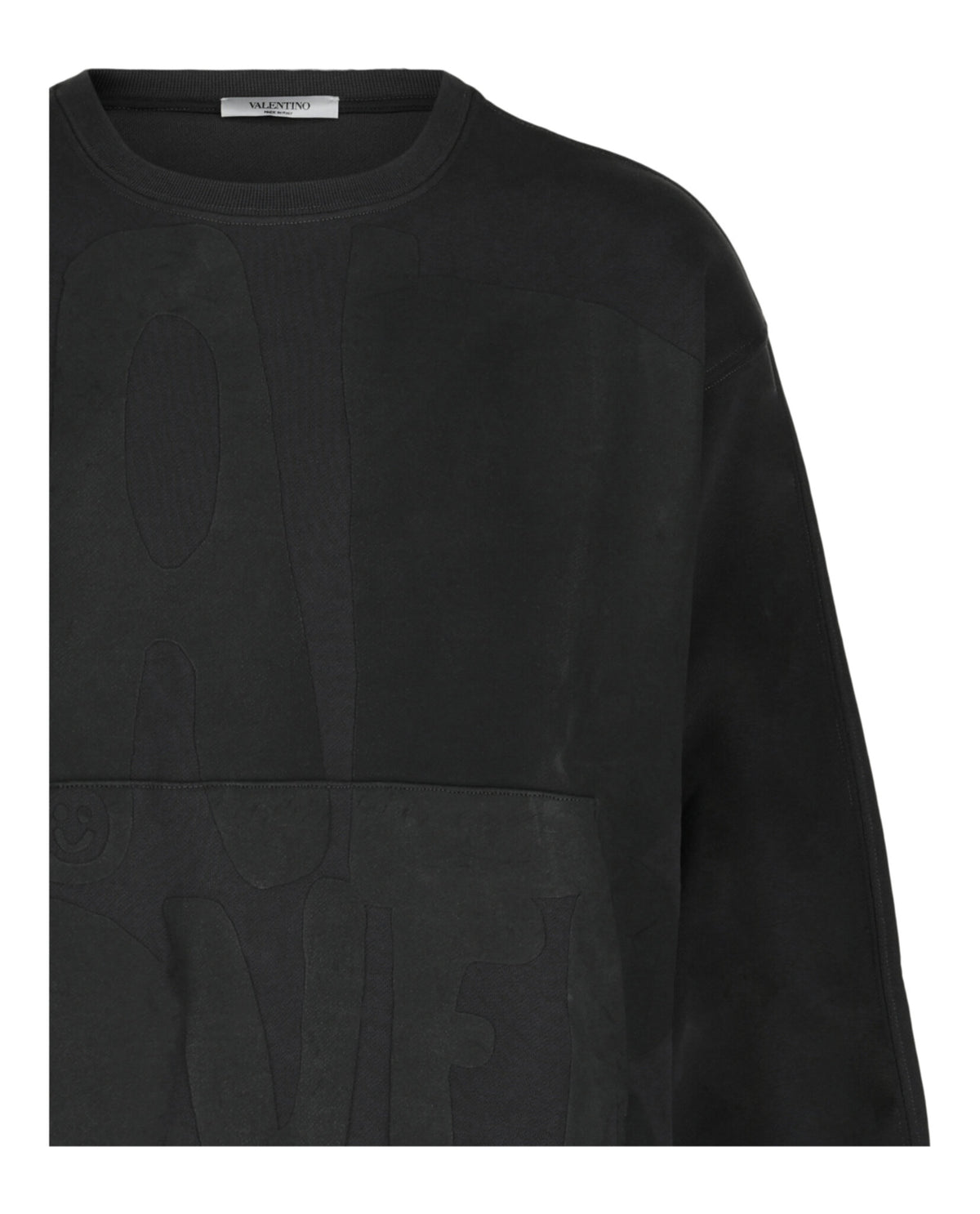 Valentino Mens Garavani x Mélanie Matranga Embossed Logo Sweatshirt
