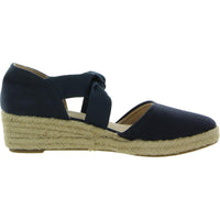 Kascade Womens Canvas Strappy Espadrilles
