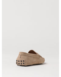 Tod's Gommino Suede Loafers Driving Shoes Kids Beige