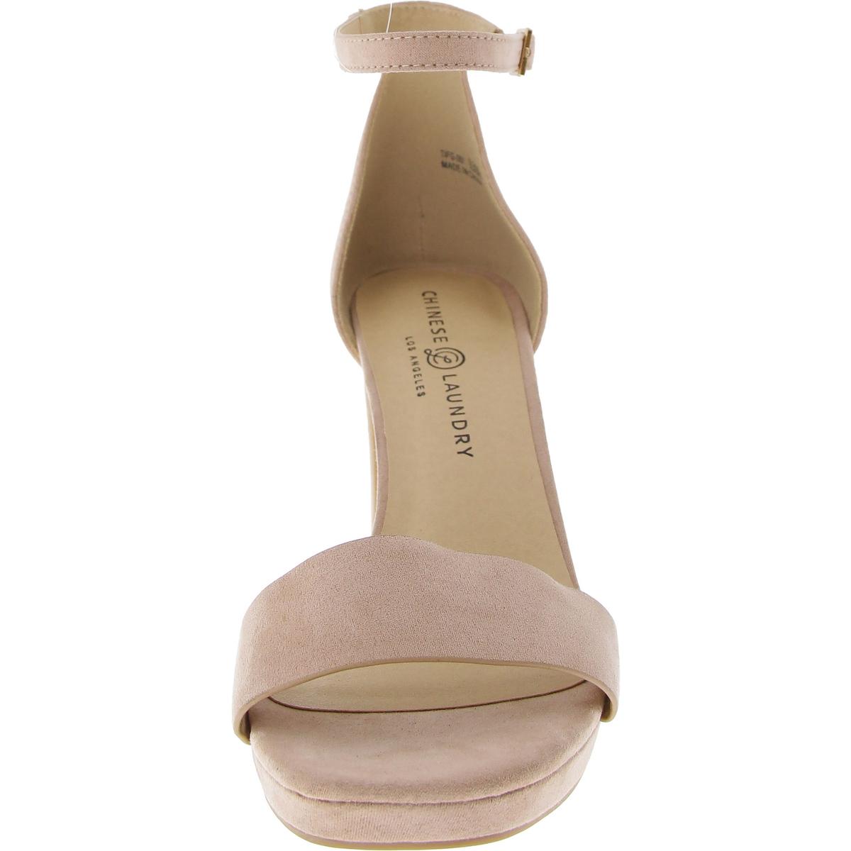 Womens Dressy Buckle Ankle Strap