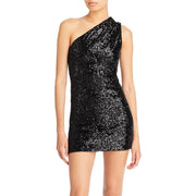 Lucette Womens Sequined Mini Cocktail and Party Dress