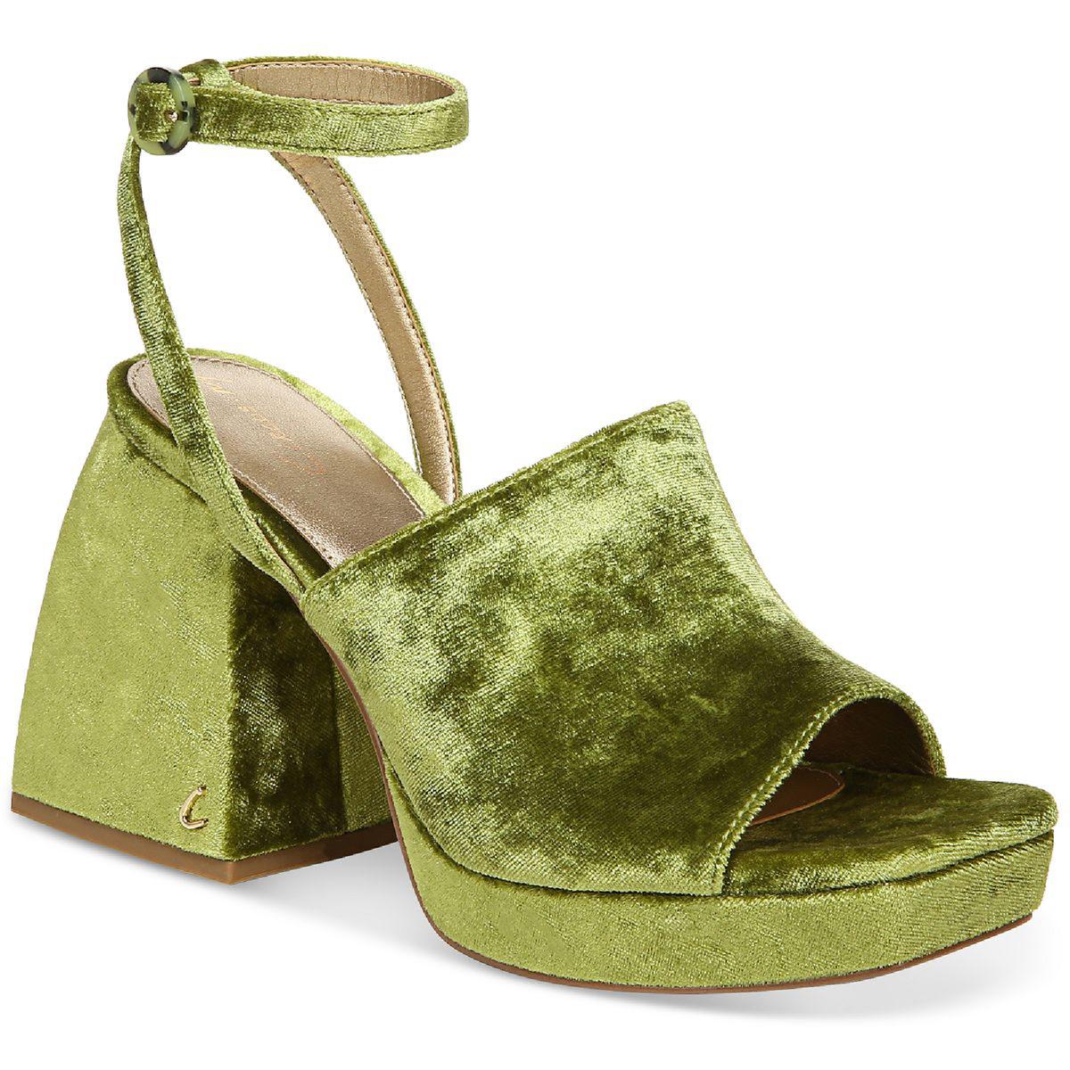 Miranda Womens Covered Platform Platform Sandals