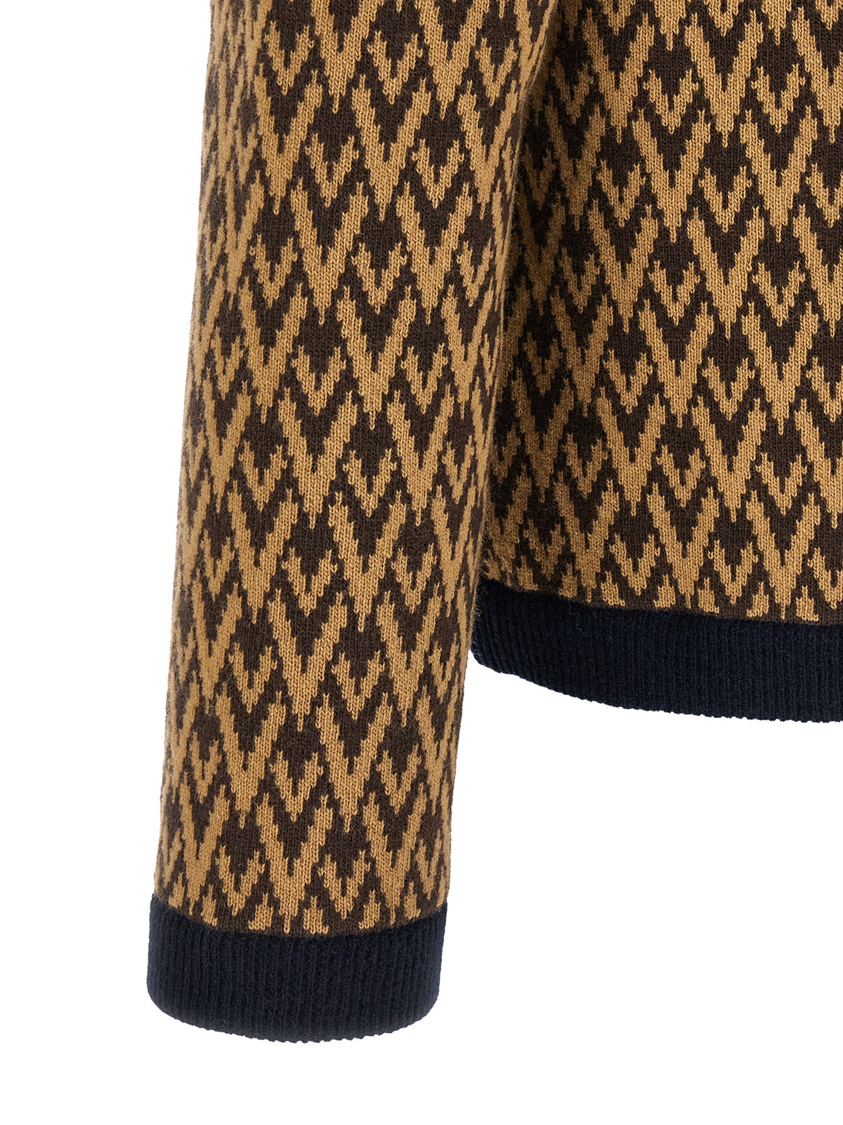 VALENTINO GARAVANI Valentino Garavani Men Valentino Garavani 'Toute La V' Cardigan