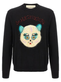 VALENTINO GARAVANI Valentino Garavani Men Valentino Garavani 'Le Chat De La Maison' Sweater